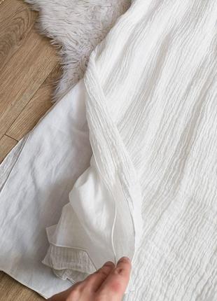 Платье-туника zw collection из 100%-го льна zara, размер xs, m4 фото