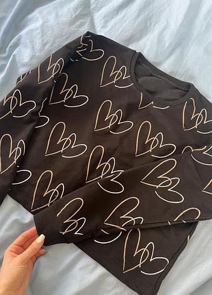 Укорочений світшот розміру s 3