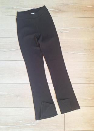 Штаны клёши в рубчик 13-14 лет zara