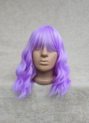 Парик фиолетовый короткий для аниматоров касплеев