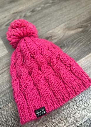 Шапка jack wolfskin. шапка зимова .