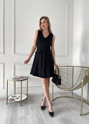 Сарафан замш 4