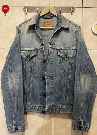 Чоловіча брендова оригінальна куртка піджак levi’s vintage jeans jacket