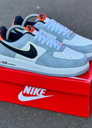 Демісезонні білі кросівки nike air force