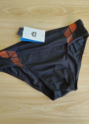 Мужские плавки брифы arena m streak brief black-mango