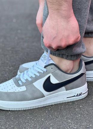 Демісезонні сірі кросівки nike air force