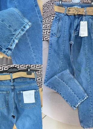Качественные джинсы мом 🩵