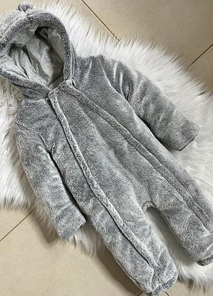 Комбинезон тедди 12-18 мес, 80-86 см