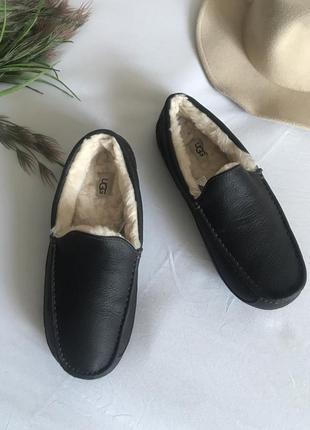 Ugg слипы мужские кожаные на меху оригинал