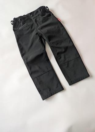 Дитячі софтшелл штани для хлопчика reima idea чорні -104