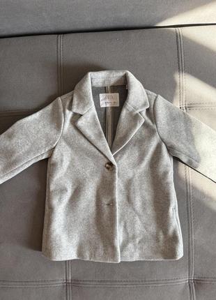 Пальто детское zara