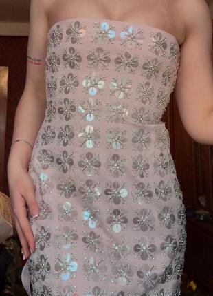 Oh polly | розкішна міні-сукня з паєтками