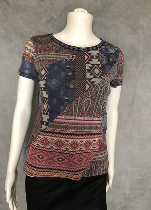 Футболка сетка desigual.