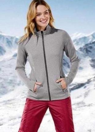 Спортивная термо кофта олимпийка crivit р (40/42 евро)