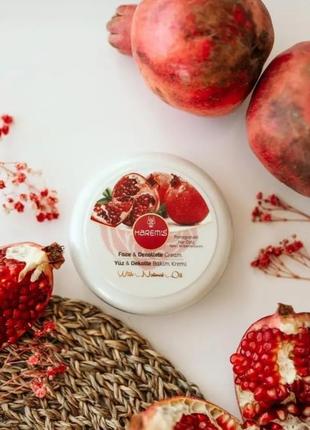 Гранатовий крем для обличчя та декольте