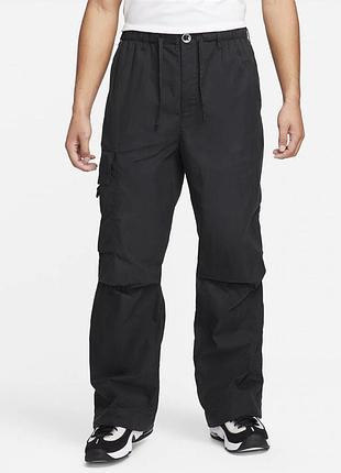Брюки мужские nike sportswear tech pack cargohose black