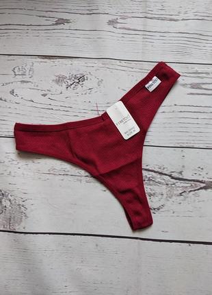 Нові бавовняні трусики, стринги від finetoo
