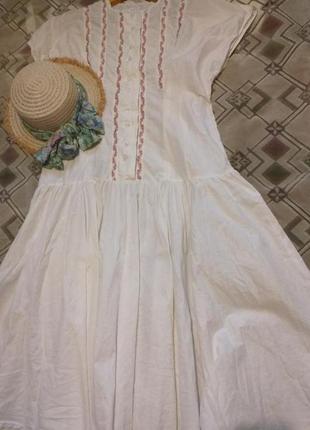 Шикарное винтадное платье 60х годов