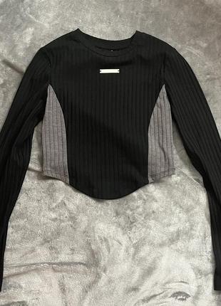 Лонг черный женский shein