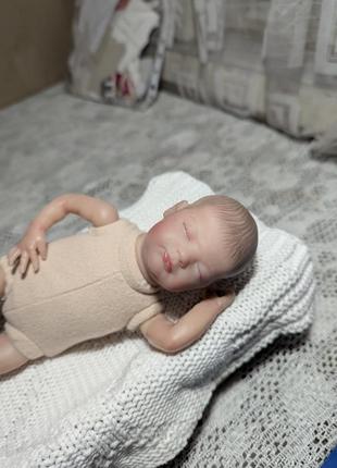 Лялька міні реборн 22 см, в чудовому стані, нова