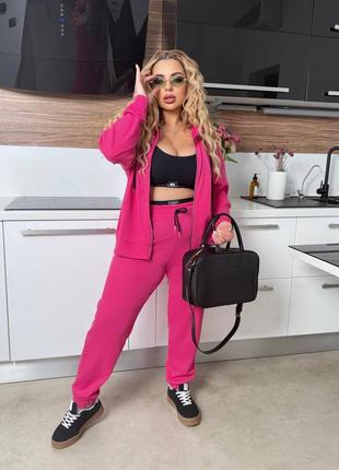 Спортивный костюм: худи + джоггеры из трикотажа по 60 размер.10 фото