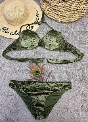 Шикарный бархатный купальник, calzedonia, p.м