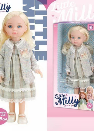 Кукла 92016 c съемная одежда, обувь, высота 33 см, в коробке