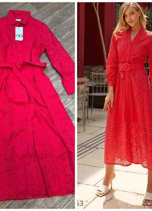 Продам невероятное платье из прошвы от zara
