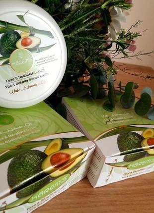 Рятівник від сухості – крем з авокадо harems для шовковистої шкіри з великим об"ємом за приємну ціну