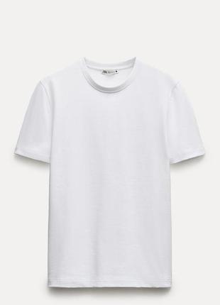 Футболка белая zara
