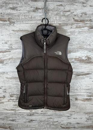 Женская коричневая жилетка XXS / 40 безрукавка пуховая пуховик куртка arcteryx norrona