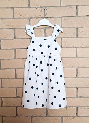 Платье zara лето на девочку 3-4р.(98-104)