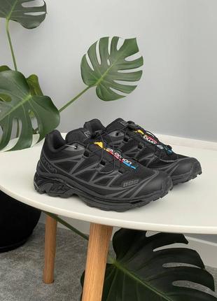 Кроссовки salomon xt-6 softground #4 adv black