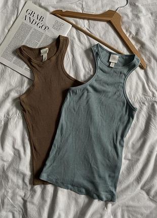 Майка алкоголичка h&m (2 шт)