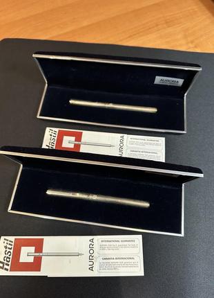 Продам вінтаж ручки aurora hastil (argento massiccio).