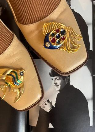 Винтажные брошки эмаль