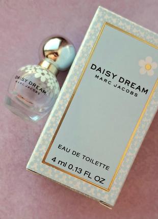 Daisy dream marc jacobs мініатюра парфум квітковий фрукт свіжий парфуми туал вода оригінал флакон залишок
