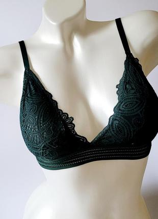 Смарагдовий мереживний бра,а,в-75/80/85.