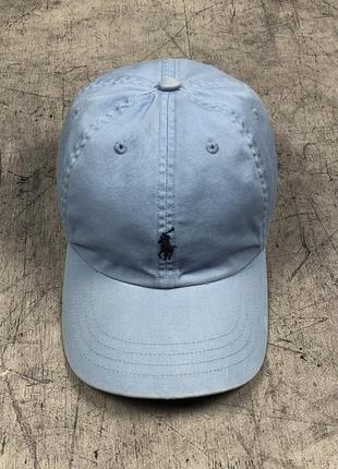 Вінтажна кепка polo ralph lauren з вишитим вершником