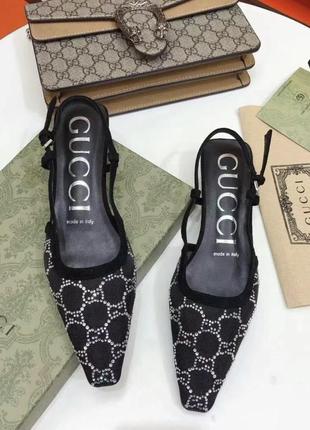 Туфли, босоножки в стиле gucci