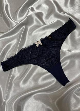 Трусики сині hunkemoller