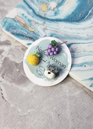 Магнітний тримач для голок та схем, набір магнітів для вишивки