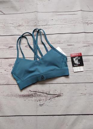 Новый топ спортивный черный топ от reebok