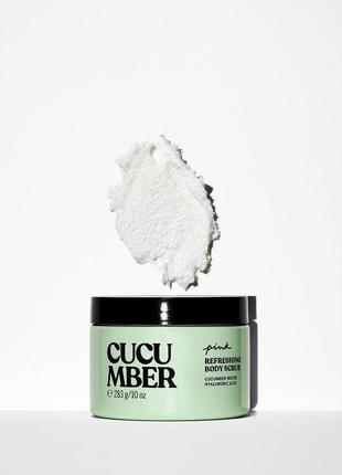 Cucumber  - скраб для тіла pink victoria's secret, 283г