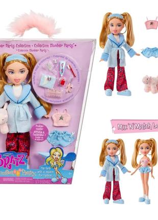 Новинка! кукла bratz cloe братец хлоя пижамная вечеринка