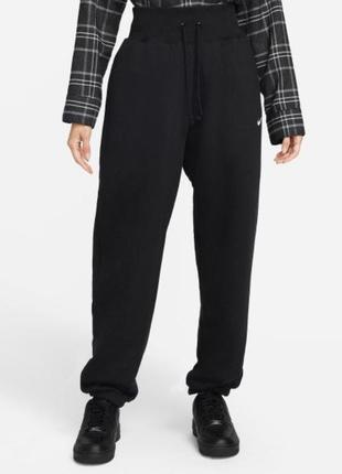 Оригинальный брюки nike sportswear dq5887-010 oversized fleece оригинал