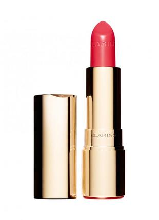 Зволожувальна помада Clarins joli rouge velvet matte lipstick 762v 740 bright coral тестер