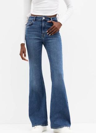 Джинси кльош клеш pull&bear