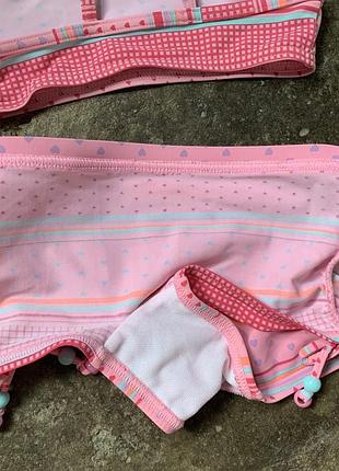 Купальник детский раздельный george на 2-3 года.5 фото
