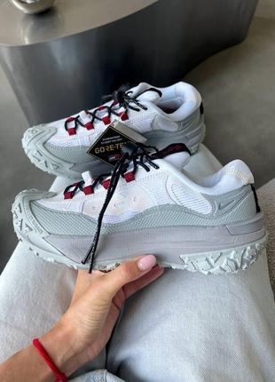 Кроссовки nike acg moutain fly 2 low football tex white grey